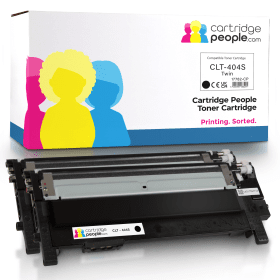 Own Brand Samsung CLT P404B Black Toner Cartridge Twin Pack SU364A Cartridge People 17782 CP