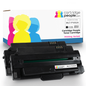 Own Brand Samsung MLT P1052A Black High Capacity Toner Cartridge Twin Pack SV115A Cartridge People 3226 CP
