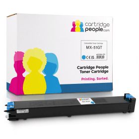 Own Brand Sharp MX 51GTCA Cyan Toner Cartridge Cartridge People 42356 CP