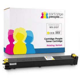 Own Brand Sharp MX 51GTYA Yellow Toner Cartridge Cartridge People 42358 CP