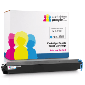 Own Brand Sharp MX 61GTCA Cyan Toner Cartridge Cartridge People 43645 CP