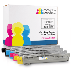 Own Brand Xerox 106R0067 High Capacity Multipack Full Set of 4 Toner Cartridges Cartridge People 6930 CP