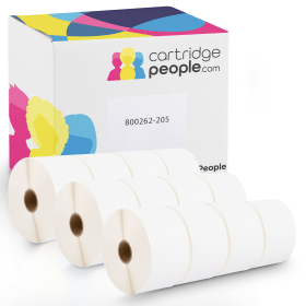 Own Brand Zebra Z Select 2000D 800262 205 White Label Roll 57mm x 51mm 12 x 1370 Labels Cartridge People 40543 CP