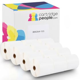 Own Brand Zebra Z Select 2000D 800264 155 White Label Roll 102mm x 38mm 12 x 1790 Labels Cartridge People 40534 CP