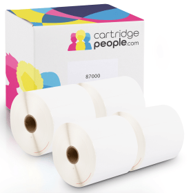 Own Brand Zebra Z Select 2000D 87000 White Label Rolls 100mm x 50mm 4 x 1300 Labels Cartridge People 40532 CP
