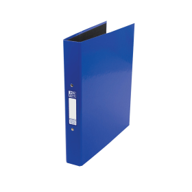 Oxford 2 O Ring Binder Laminated 25mm A4 Blue 408238 F