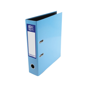 Oxford 70mm Lever Arch File Laminated A4 Light Blue 408224 F