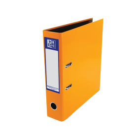Oxford 70mm Lever Arch File Laminated A4 Orange 616330 F