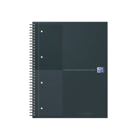 Oxford Hardback Wirebound Notebook 160 Pages Special Edition A4 Black 888088 F