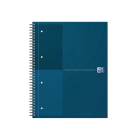 Oxford Hardback Wirebound Notebook Special Edition 160 Pages A4 Blue 888092 F