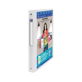 Oxford Polyvision A4 Clear Presentation Ring Binder 12 Pack 100081049 107862 F