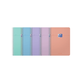 Oxford Smart Notebook Ruled 160 Pages A5 Assorted 5 Pack 400187022 888097 F