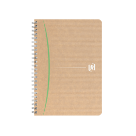 Oxford Touareg Wirebound Notebook Ruled 180 Pages A5 Brown 5 Pack 829838 F