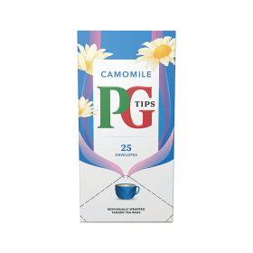 PG Tips Camomile Envelope Tea Bags 25 Pack 852348 F