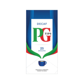 PG Tips Decaf Envelope Teabags 25 Pack VF11983 F