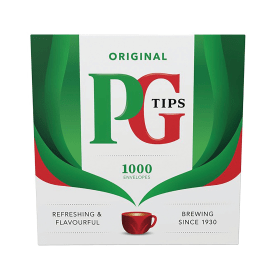 PG Tips Envelope Tea Bag 1000 Pack 852344 F