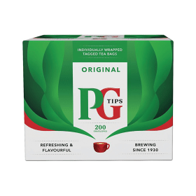 PG Tips Envelope Tea Bag 200 Pack 852343 F