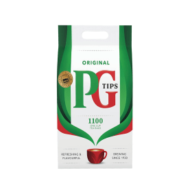 PG Tips One Cup Square Tea bags 1100 Pack 852340 F