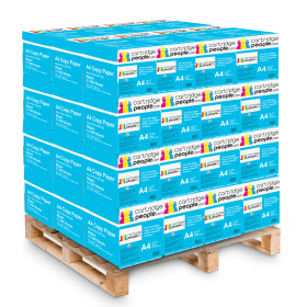 Pallet of Cartridge People A4 Extra White 168CIE Copy Paper 80gsm 48 boxes x 2500 sheets FSC Certified