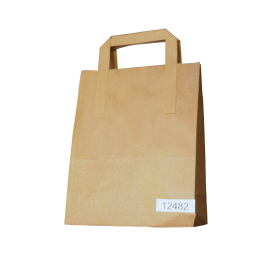 Paper Takeaway Bag Brown 250 Pack 289105 F