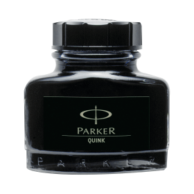 Parker Quink Permanent Ink Bottle 57ml Black 111159 F
