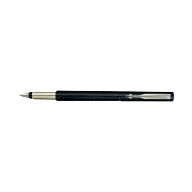 Parker Vector Fountain Pen Medium Black with Chrome Trim 67407 103089 F
