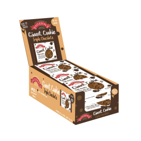 Patersons Giant Cookie Triple Chocolate 60g 18 Pack F5318 828282 F