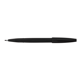 Pentel Sign Pen Fibre Tip 2.0mm Black 12 Pack 102565 F