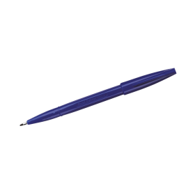 Pentel Sign Pen Fibre Tip 2.0mm Blue 12 Pack 102695 F