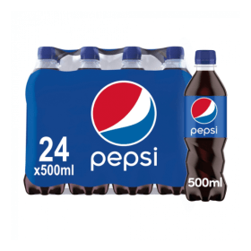 Pepsi Fizzy Drink 500ml 24 Pack 893706 F