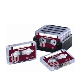 Philips Dictation Cassette 30 Minutes 10 Pack 119564 F