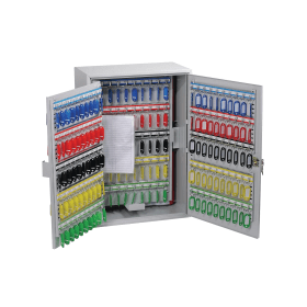 Phoenix Commercial Key Cabinet 200 Hook Key Lock Grey 463736 F