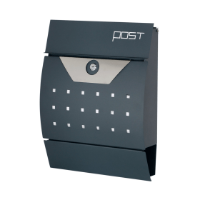 Phoenix Estilo Front Loading Letter Box Graphite MB0122KA 569805 F