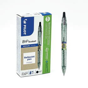 Pilot B2P Ecoball Ballpoint 0.27mm Line Black 10 Pack 630158 F