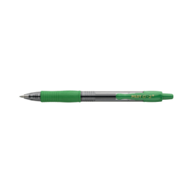 Pilot G2 Plus Be Green Gel Ink Rollerball Pen 0.39mm Line Green 12 Pack PI69475 F