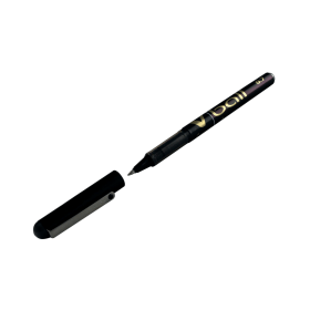 Pilot V Ball Rollerball Pen Fine 0.4mm Line Black 12 Pack 121088 F