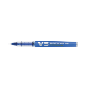 Pilot V5 Cartridge Rollerball Pen 0.3mm Line Blue 10 Pack PI42841 F