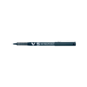 Pilot V5 Hi Tecpoint Ultra RollerballxFine 0.3mm Line Black 12 Pack 112361 F