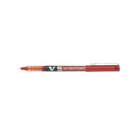 Pilot V5 Hi Tecpoint Ultra RollerballxFine 0.3mm Line Red 12 Pack 118693 F