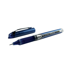 Pilot V7 Hi Tecpoint Grip Liquid Ink Pen 0.5mm Line Blue 12 Pack 118840 F