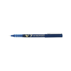 Pilot V7 Hi Tecpoint Ultra Rollerball Pen 0.4mm Line Blue 12 Pack PIV7BU F