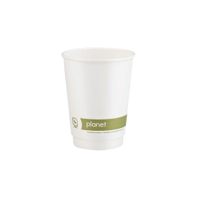 Planet Double Wall Cup 350ml 25 Pack PFHCDW12 795216 F