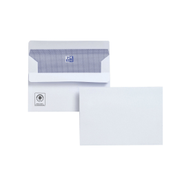 Plus Fabric Envelope Wallet Self Seal 120gsm C6 White 500 Pack 118888 F