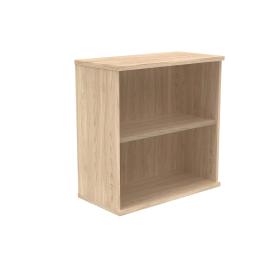 Polaris Bookcase 1 Shelf 800mm x 400mm x 816mm Canadian Oak 831633 F