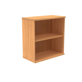 Polaris Bookcase 1 Shelf 800mm x 400mm x 816mm Norwegian Beech 831628 F