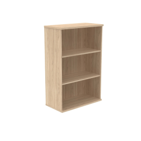 Polaris Bookcase 2 Shelf 800mm x 400mm x 1204mm Canadian Oak 831634 F
