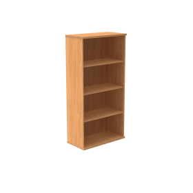 Polaris Bookcase 3 Shelf 800m x 400mm x 1592mm Norwegian Beech 831630 F