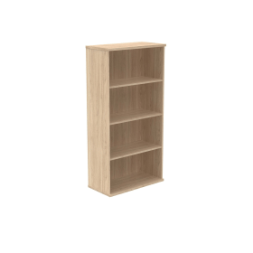 Polaris Bookcase 3 Shelf 800mm x 400mm x 1592mm Canadian Oak 831635 F