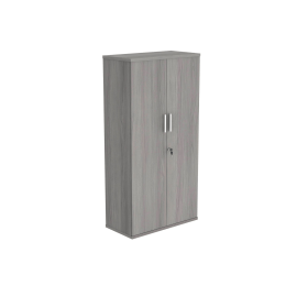 Polaris Cupboard Lockable 800mm x 400mm x 1592mm Alaskan Grey Oak 831780 F