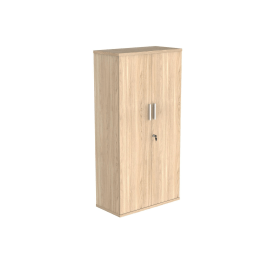 Polaris Cupboard Lockable 800mm x 400mm x 1592mm Canadian Oak 831655 F